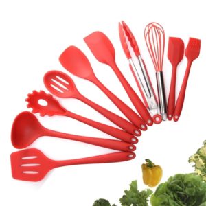 5/10/11 Pcs Heat Resistant Silicone Cookware Set Nonstick Cooking Tools Kitchen Baking Tool Kit Utensils Kitchen Accessories